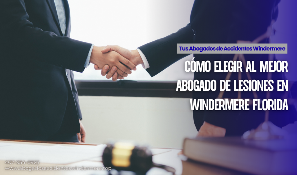 abogado de lesiones cerca de mí Windermere