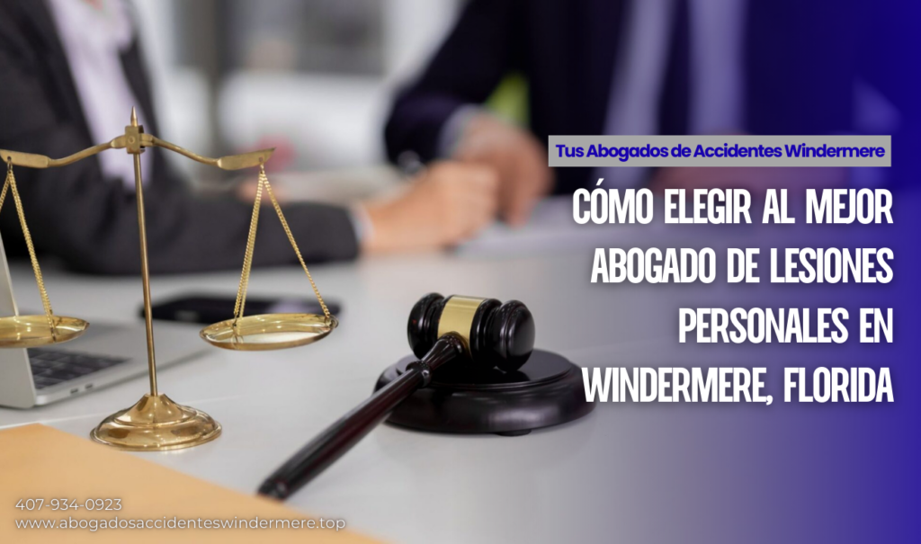 cuánto cuesta abogado de lesiones Windermere